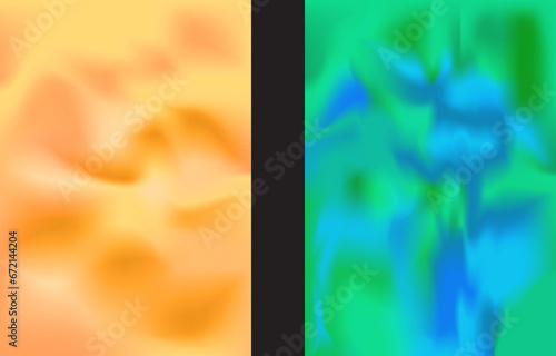 Color blur. Colorful gradient. A set of layouts with a colored background for paintings, interiors, decorations and creative design, posters, posters, covers and creative ideas