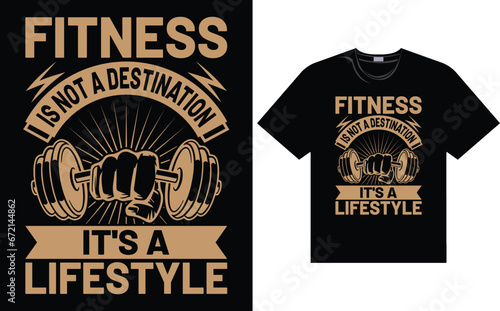 Gym, Fitness, And Workout, Body building, typography, T Shirt Design vector file