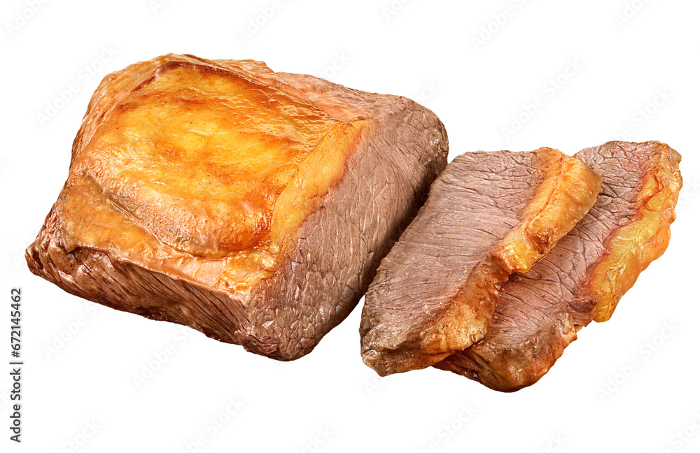 pedaço de carne bovina grelhado isolado em fundo transparente - carne de churrasco com gordura pedaço de carne bovina grelhado isolado em fundo transparente - carne de churrasco com gordura