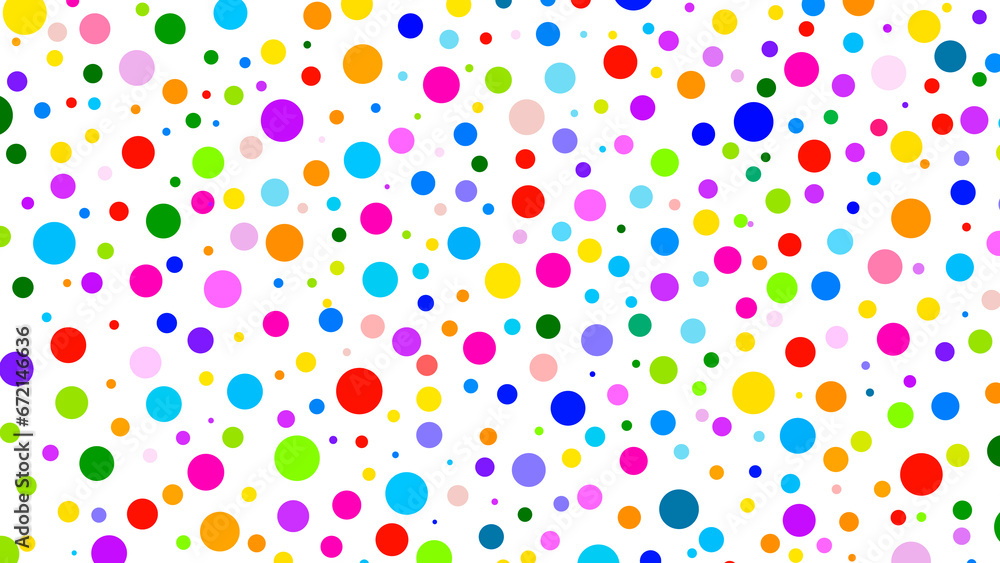 pattern with colorful confetti pattern with colorful confetti