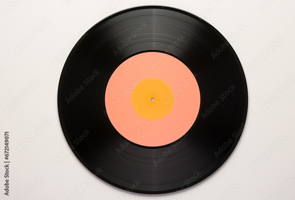 black vinyl album with orange cover on white background experimental compositions light pink black vinyl album with orange cover on white background experimental compositions light pink