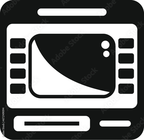 Atm cash icon simple vector. Money coin payment. Card change