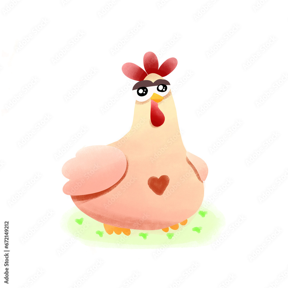 Cute hen Cute hen