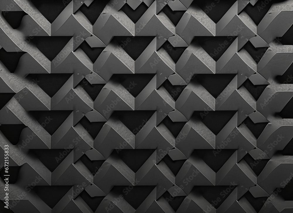 Black backdrop with different shapes and lines Black backdrop with different shapes and lines