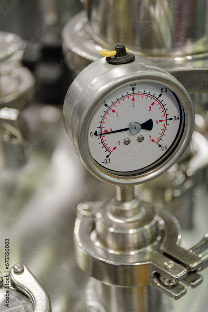 Manometer, chemical industry abstract background Manometer, chemical industry abstract background