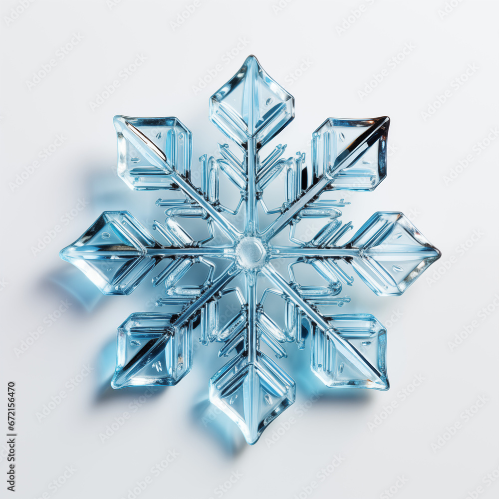 Columnar Snowflake Columnar snowflakes are elongated, cylindrical ice