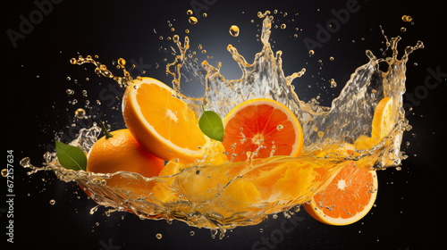 Splash of fruit juice