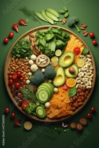 Circular Vegetarian Feast