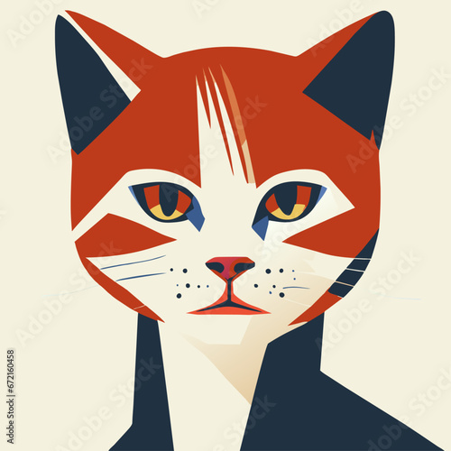 Fotografi David Bowie cat