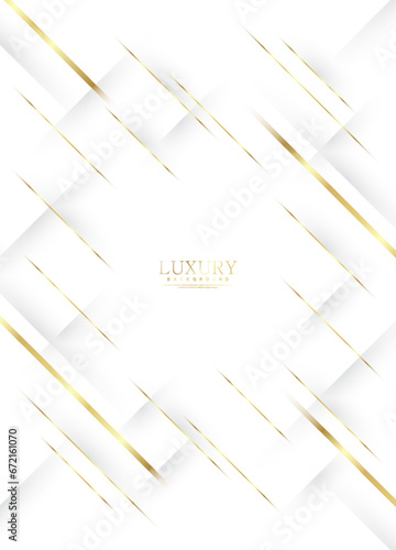 Abstract background with gold line wave. luxury style. Tech pattern. Curved wavy line, smooth stripe. Vector illustration.