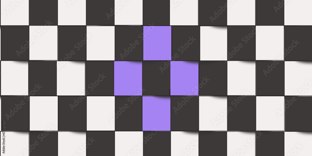 Fototapeta premium Abstract multicolor background with hexagon and hexagonal background. geometric mesh cell texture. 3D futuristic abstract honeycomb mosaic background.