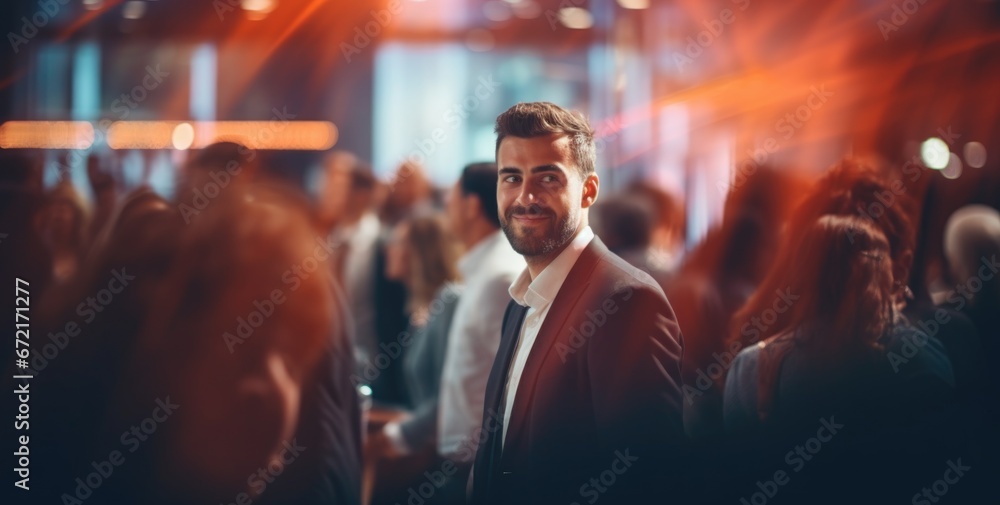 people in suits for a business event people in suits for a business event