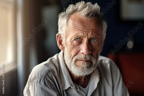 portrait of a senior man © Denis