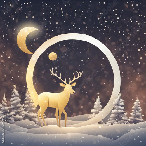 Christmas post background