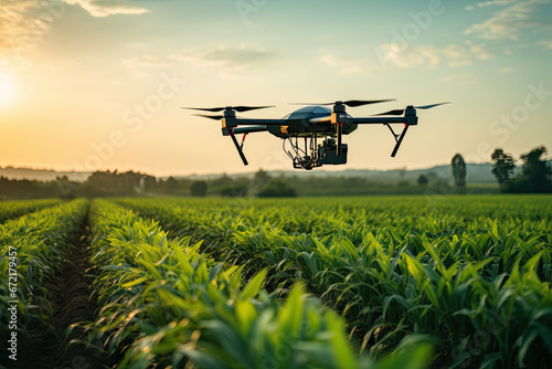 Efficient Agrotech: Automation in Modern Farming with Drones and Machine Learning photo