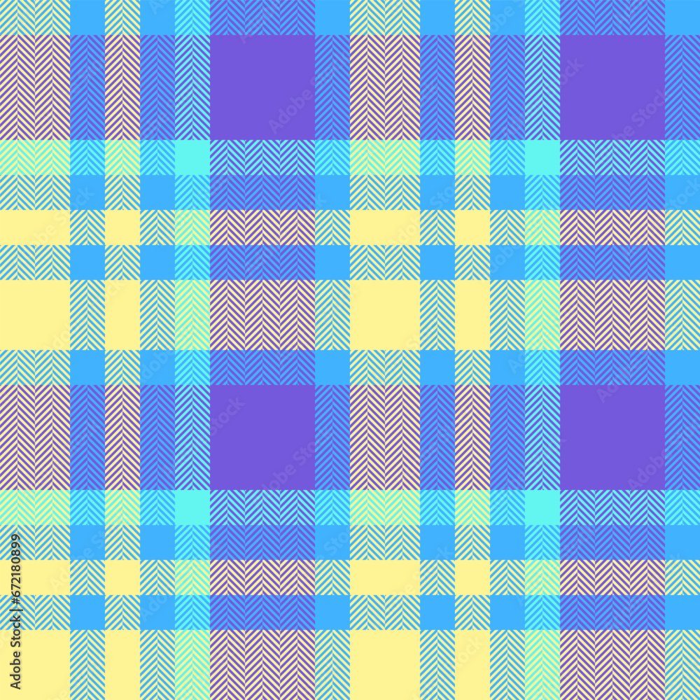 Plaid pattern textile of background check tartan with a texture seamless fabric vector. Plaid pattern textile of background check tartan with a texture seamless fabric vector.