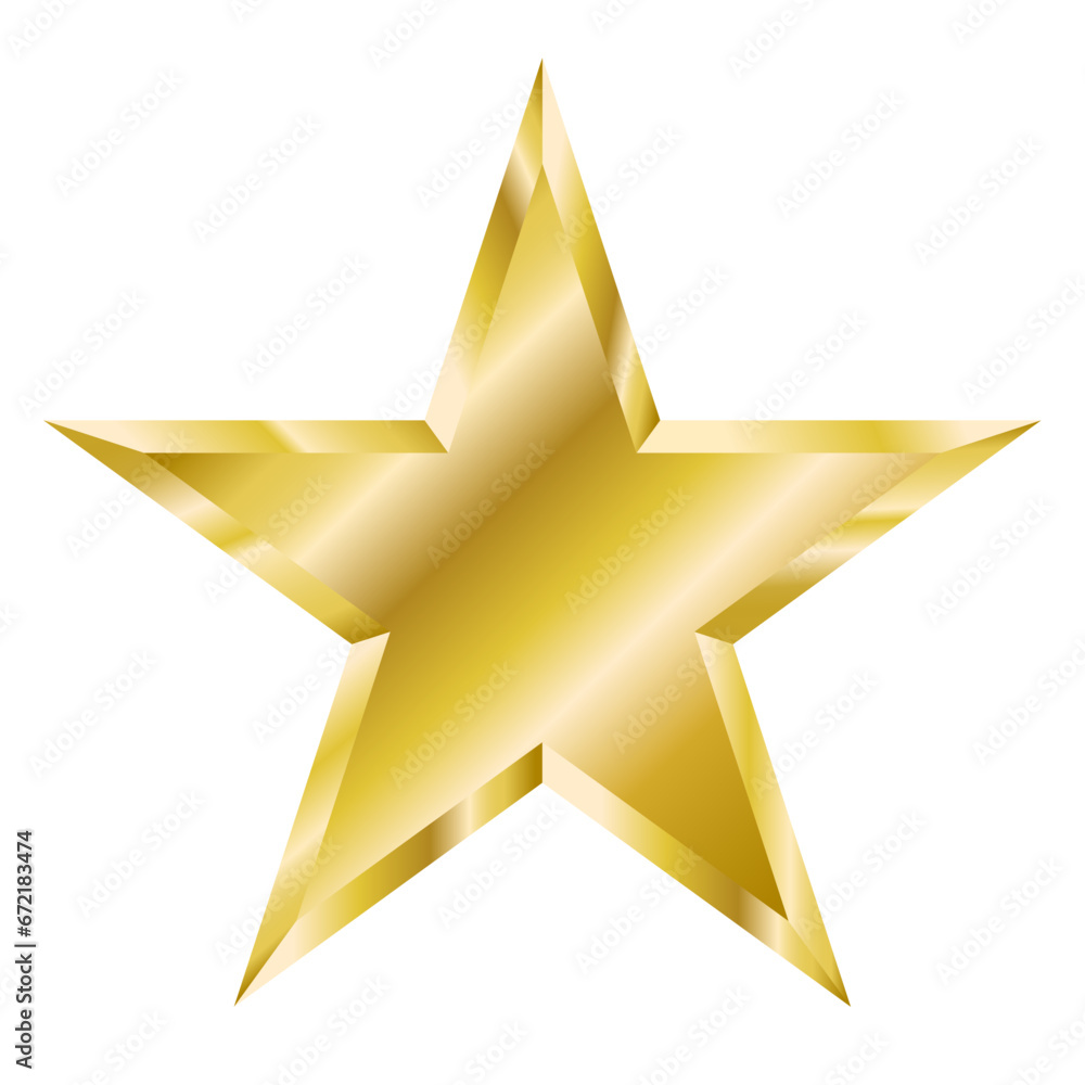 Obraz premium Golden star