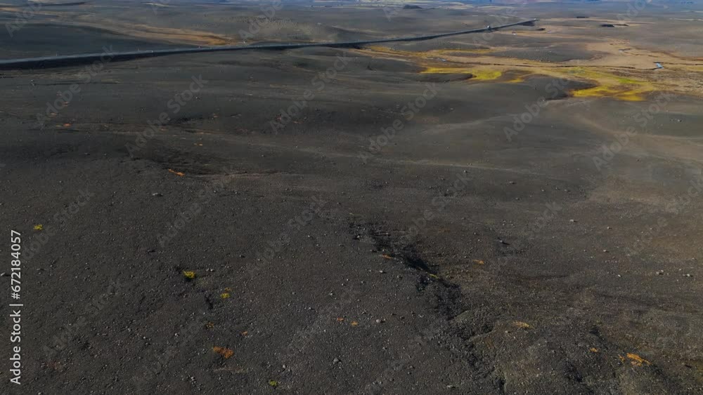 Endless expanses of desolate plains in Iceland known as No Man's Land Endless expanses of desolate plains in Iceland known as No Man's Land