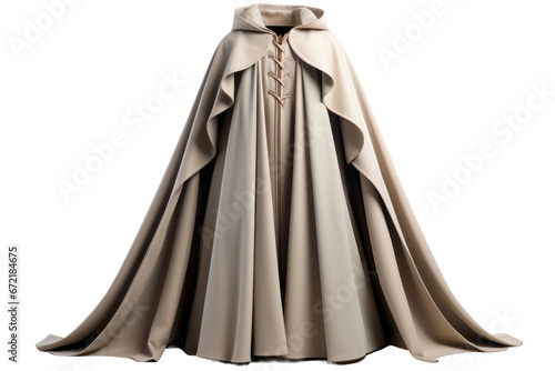 Cape Coat Beauty An Exquisite High Detail Isolated On Transparent Background.