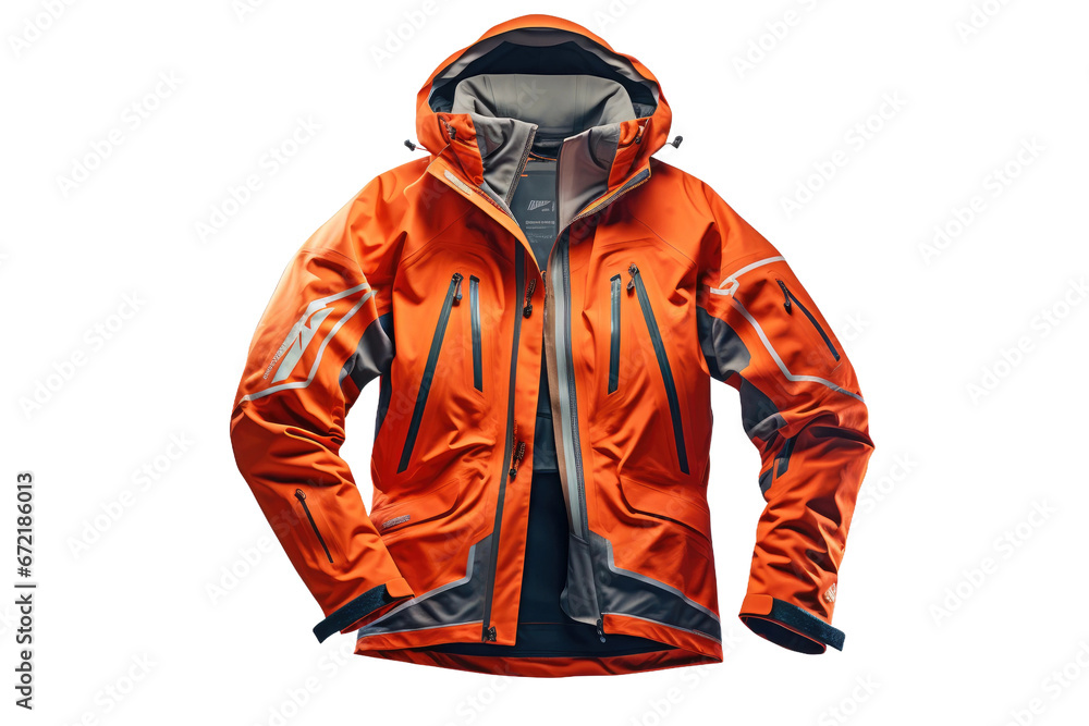 Warm Up with a Fleece Midlayer Isolated On Transparent Background.
