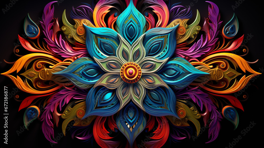 DMT Mandala Artwork DMT Mandala Artwork