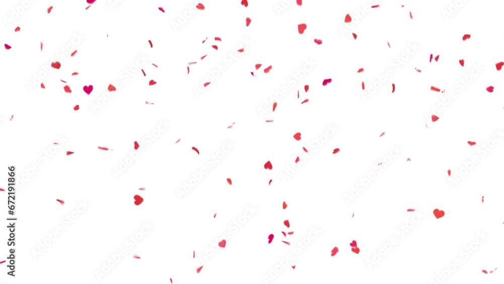 Confetti. With Alpha Matte Channel. Confetti. With Alpha Matte Channel.