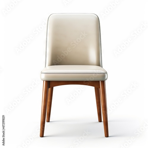 Dining Chair, isolated on white background with clipping path