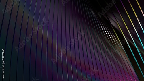 Photos Elegant Modern 3D Rendering Abstract Background of Modern Art Bezier Kerr Rainbo