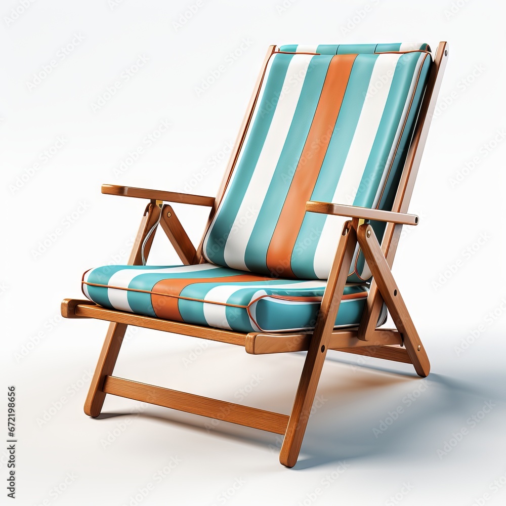 Lounge Chair, isolated on white background with clipping path Lounge Chair, isolated on white background with clipping path