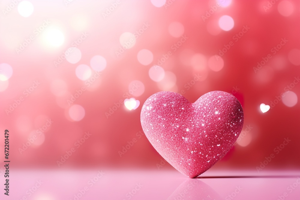 Romantic Valentine's Day Hearts Banner