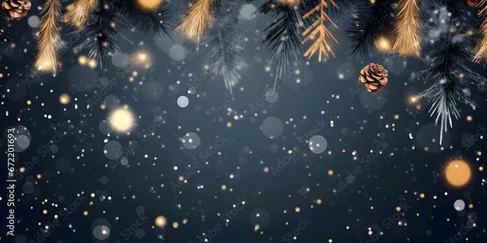 Christmas stars garland background Christmas stars garland background