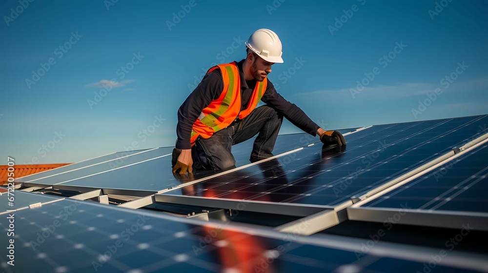 Solar panel installation Solar panel installation
