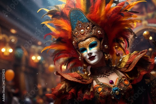 Vibrant Carnival Festivities and Fun © Francesco