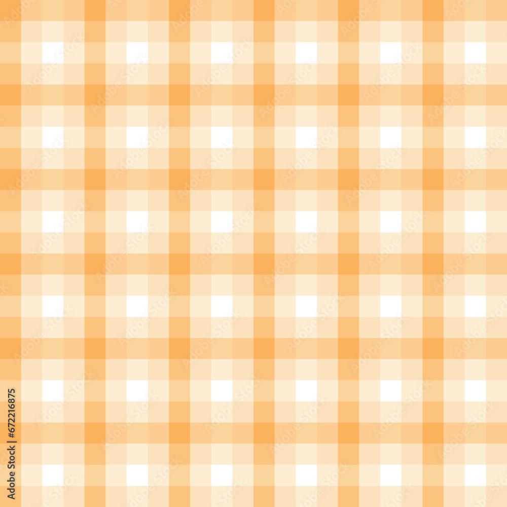 Checked seamless pattern stripes orange vector Checked seamless pattern stripes orange vector