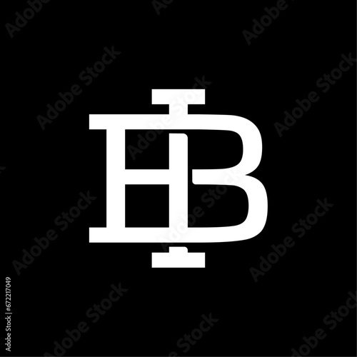 monogram bi logo designs