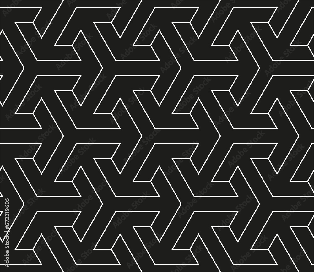 Seamless geometric pattern. Isometric background. Seamless geometric pattern. Isometric background.
