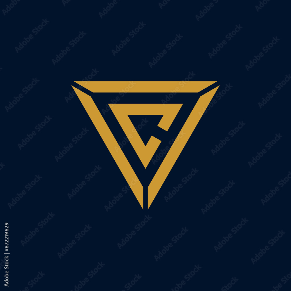 Initial CV Letter logo vector template design. Linked Letter CV Logo design Initial CV Letter logo vector template design. Linked Letter CV Logo design