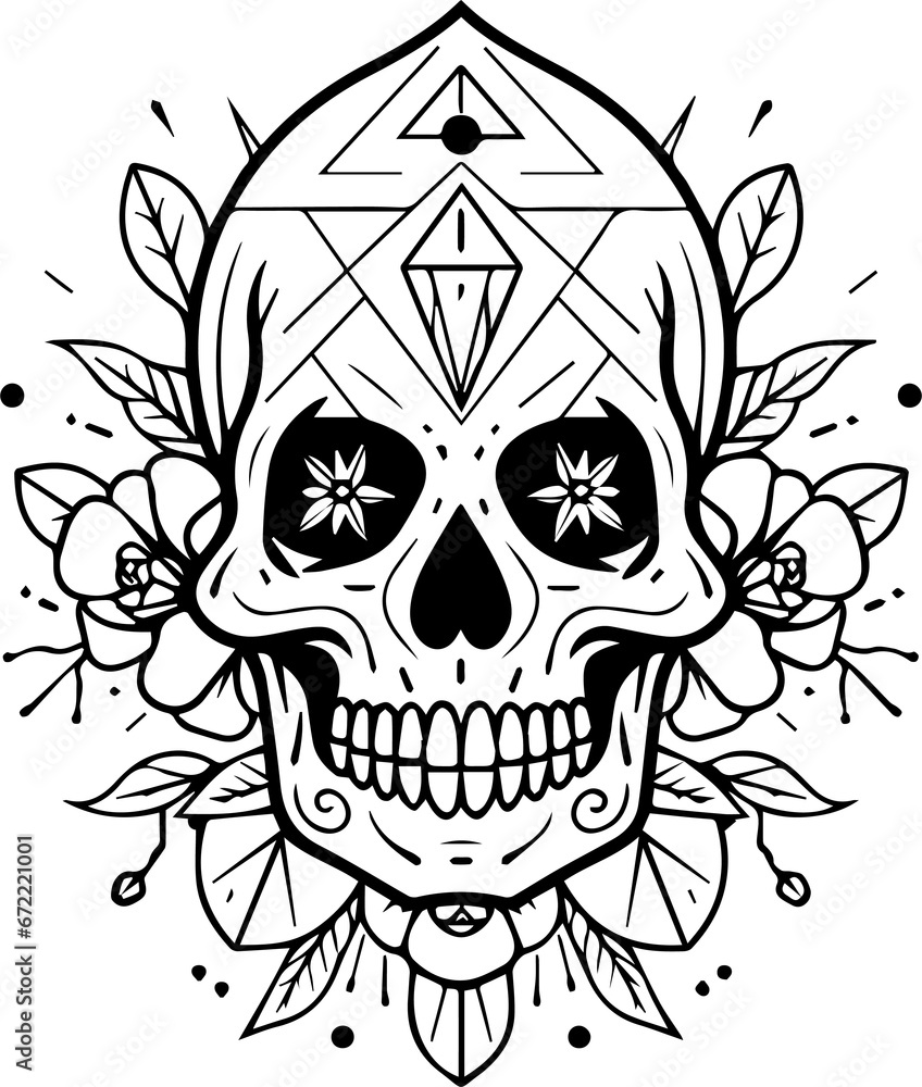 rose sugar skull rose sugar skull