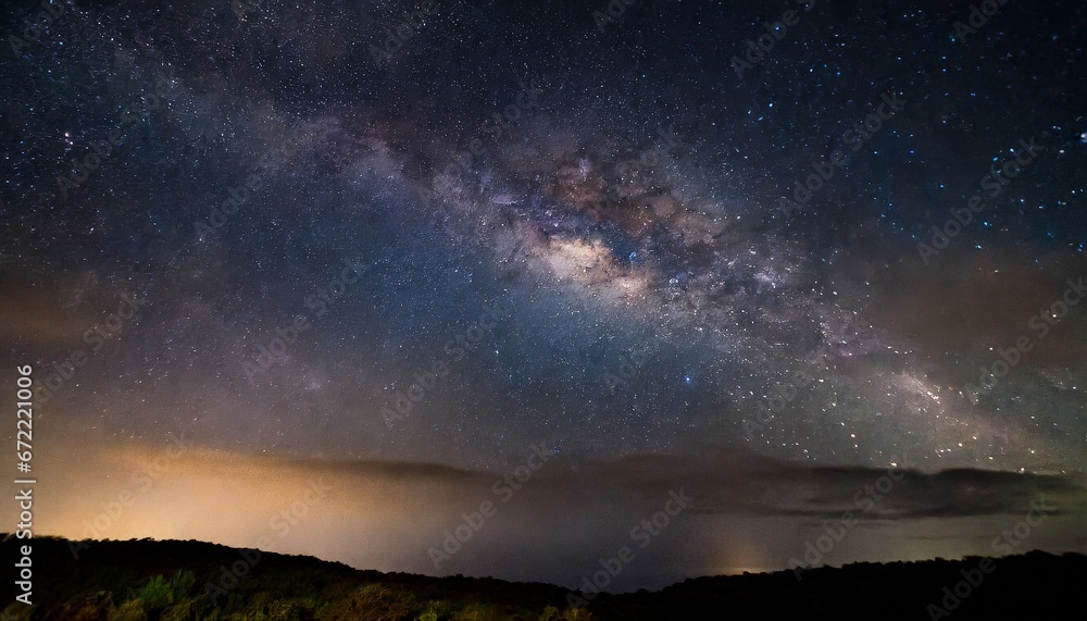The sky overlooking the Milky Way on a dark night The sky overlooking the Milky Way on a dark night