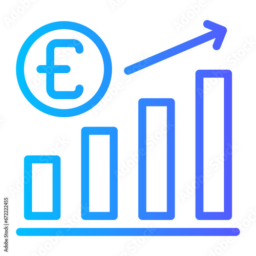 profit gradient icon