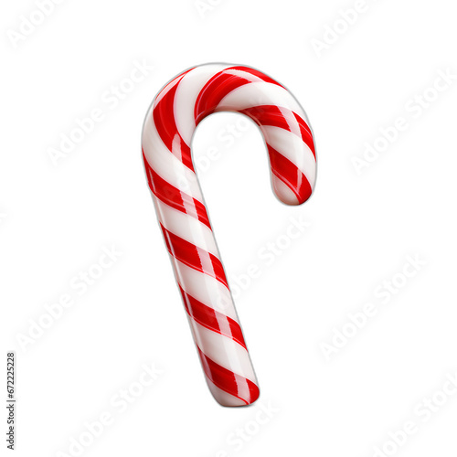 Candy cane delight isolated on transparent or white background, png