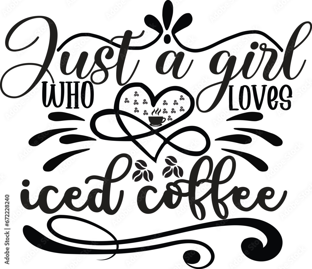 Fototapeta premium coffee svg cut file
