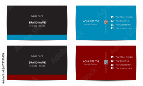 business card set  business card template  set of cards  set of template  modern design template  