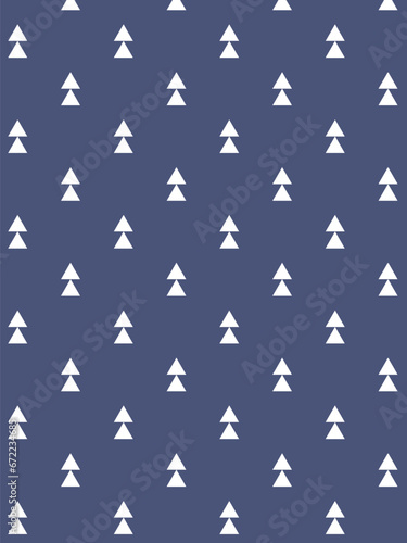 snow pine seamless pattern background