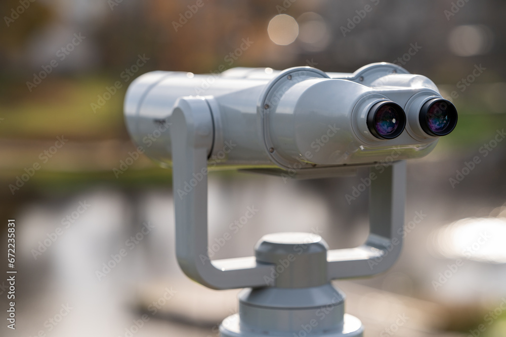 coin operated binoculars on the beach coin operated binoculars on the beach