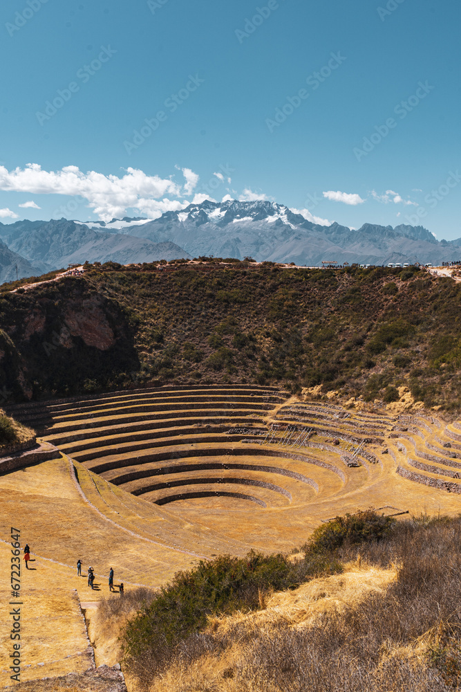 ruins of ancient inca cities close to Cusco
