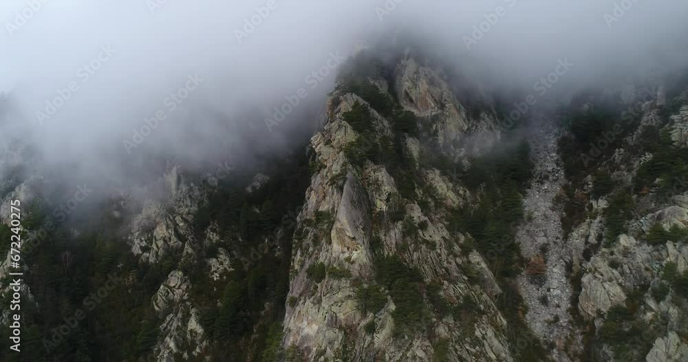 Aerial view of Andorra la Vella, the capital of Andorra, in the Pyrenees mountains between France and Spain. Winter. Aerial view of Andorra la Vella, the capital of Andorra, in the Pyrenees mountains between France and Spain. Winter.
