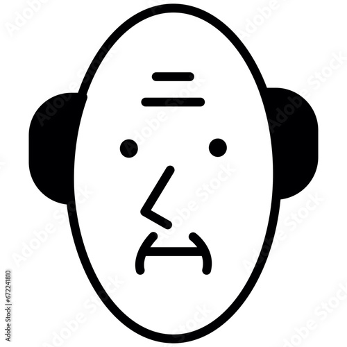 Hypomimia Icon