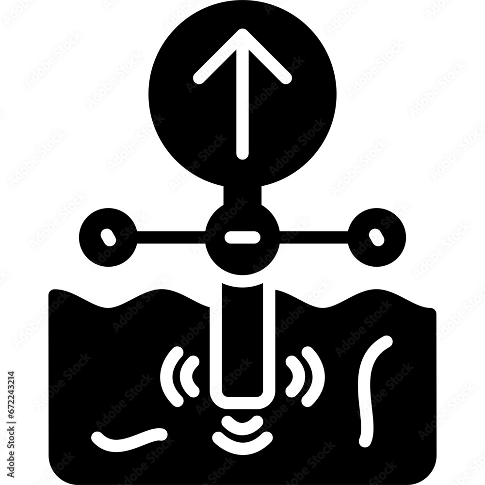 Liquid Level Sensor Icon Liquid Level Sensor Icon
