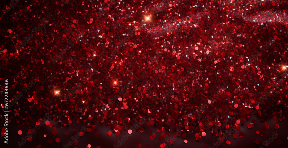 luxury Deep red glitter sparkle texture background, glitter sparkle texture background